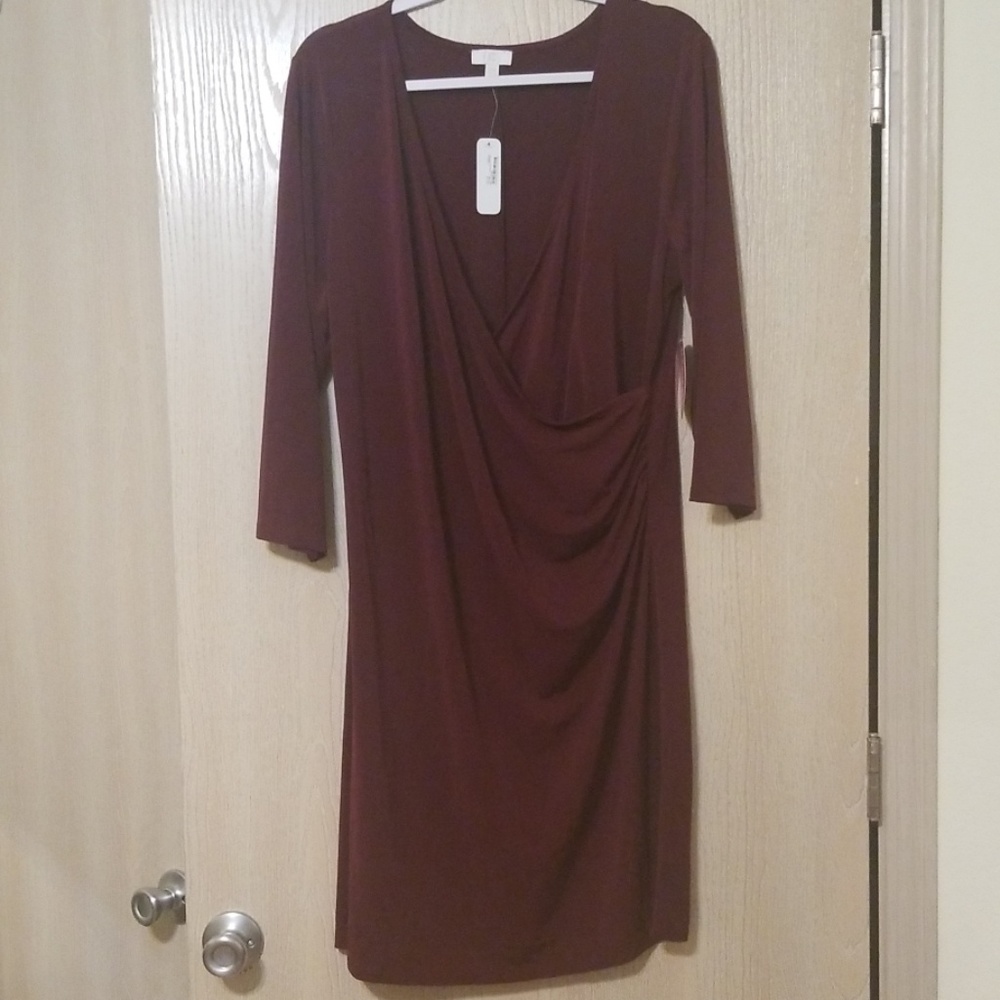NWT maroon dress